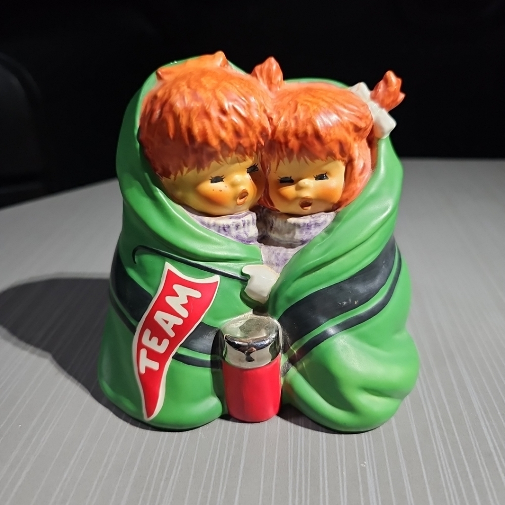 Vtg Charlot Byj Goebel Red Heads Figurine Yeah Team 1982 Collectible W Germany